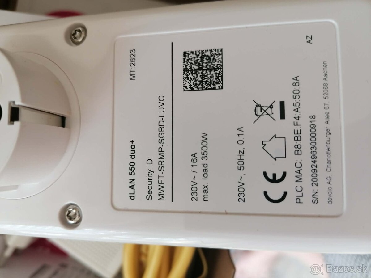 Sieťový vysielač Devolo dLAN 550 WiFi - 2