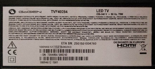 predam televizor COGEN - 2