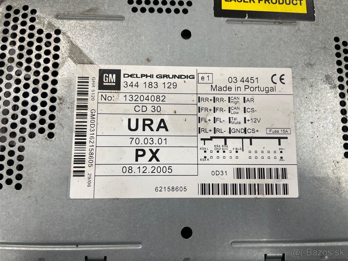 Rádio 344 183 129 - 2