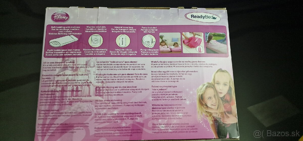 Disney nafukovacia detská posteľ - 2
