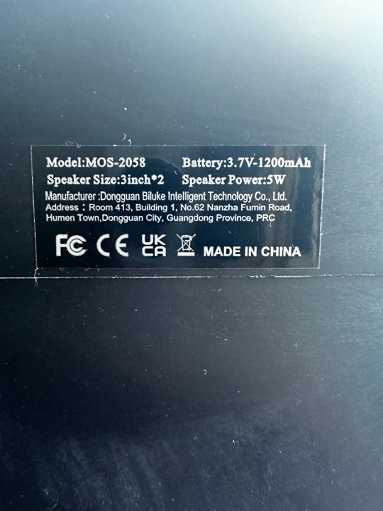 Predám Nový bluetooth reprák MOS - 2