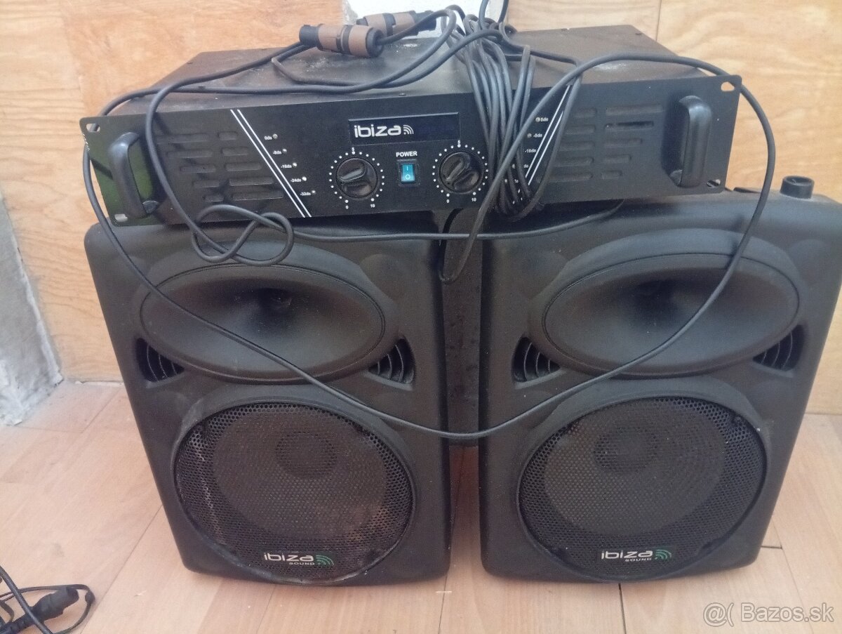 Predám zosilovač + bedne - 2