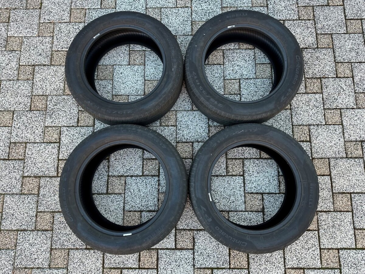 Letné pneumatiky 215/55 R17 Pirelli 4ks - 2