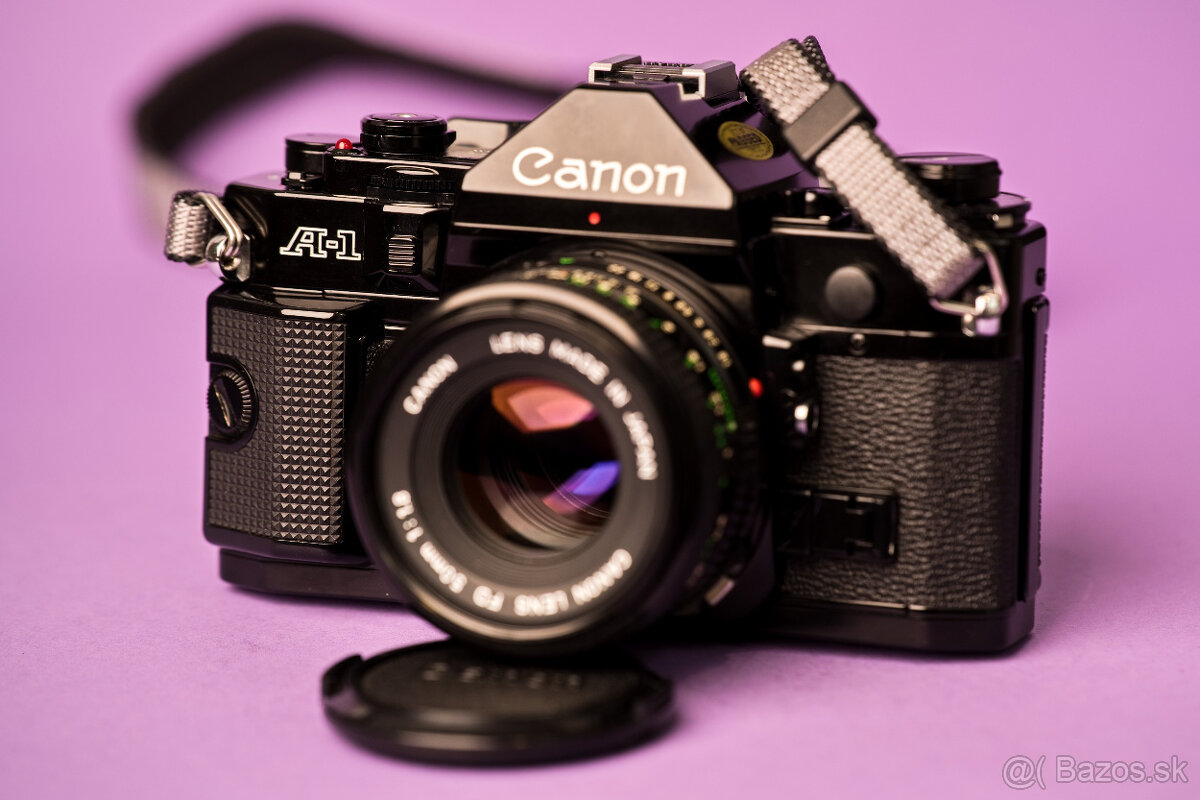 Canon A1. FD 1:1.8/50mm - 2