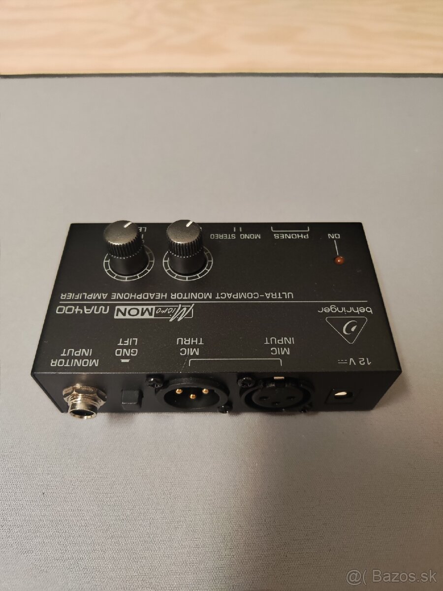 Behringer MA 400 MICROMON Slúchadlový zosilňovač - 2
