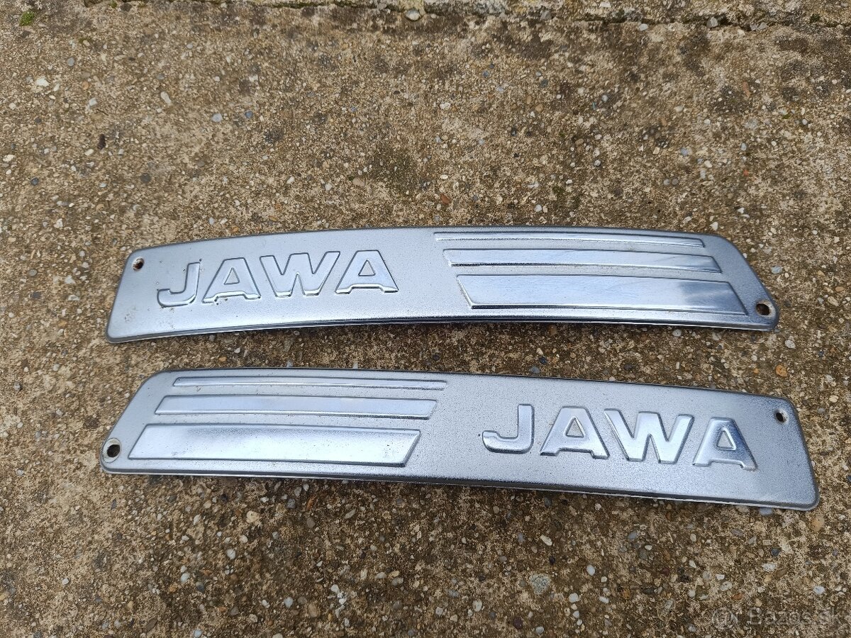Lišty nádrže Jawa 350 - 2
