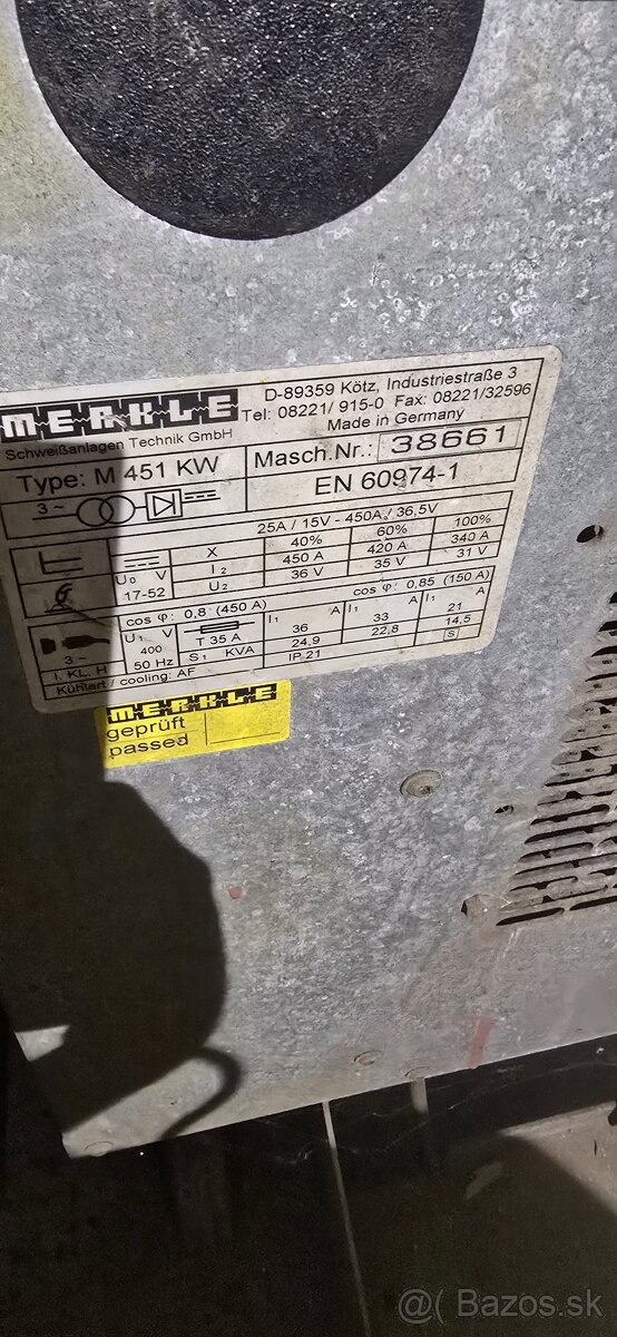 Merkle CO zvaracka - 2