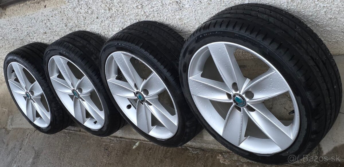 Letná sada kolies 5x100 R17 VW BOAVISTA - 2