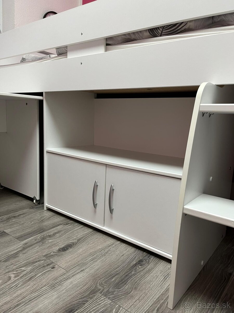 Detská vyvýšená posteľ - 2