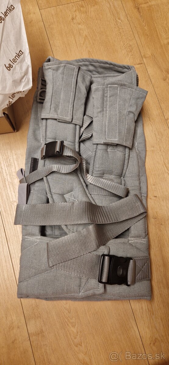 Ergonomický nosič Be Lenka 4ever neo sivý - 2