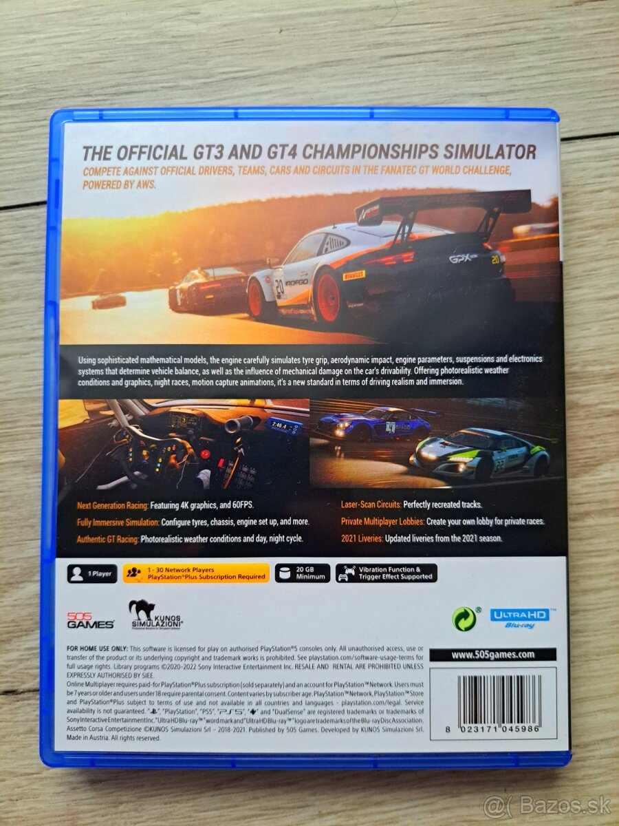 Assetto Corsa Competizione Ps5 - 2