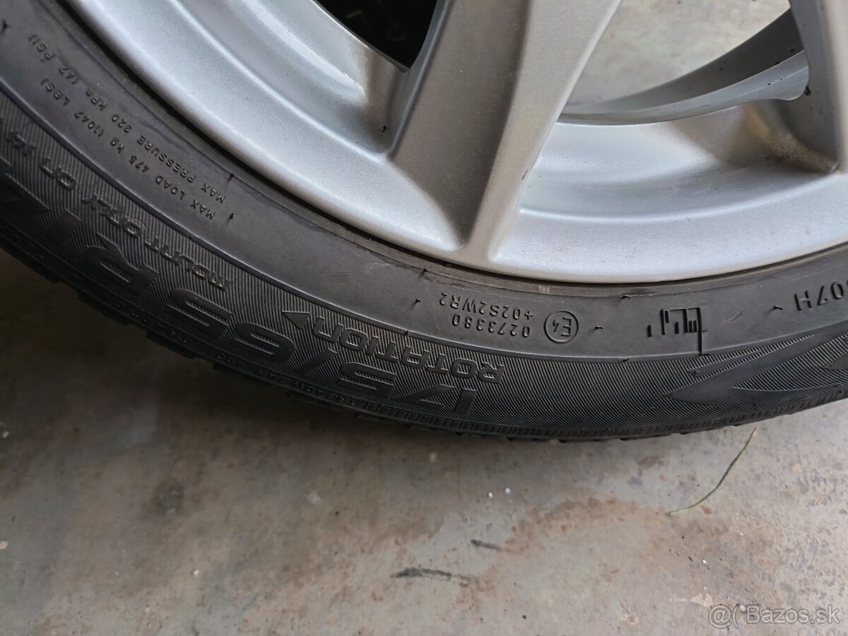 Alu disky 108x4 r14 s pneumatikami 175/65 R14 - 2