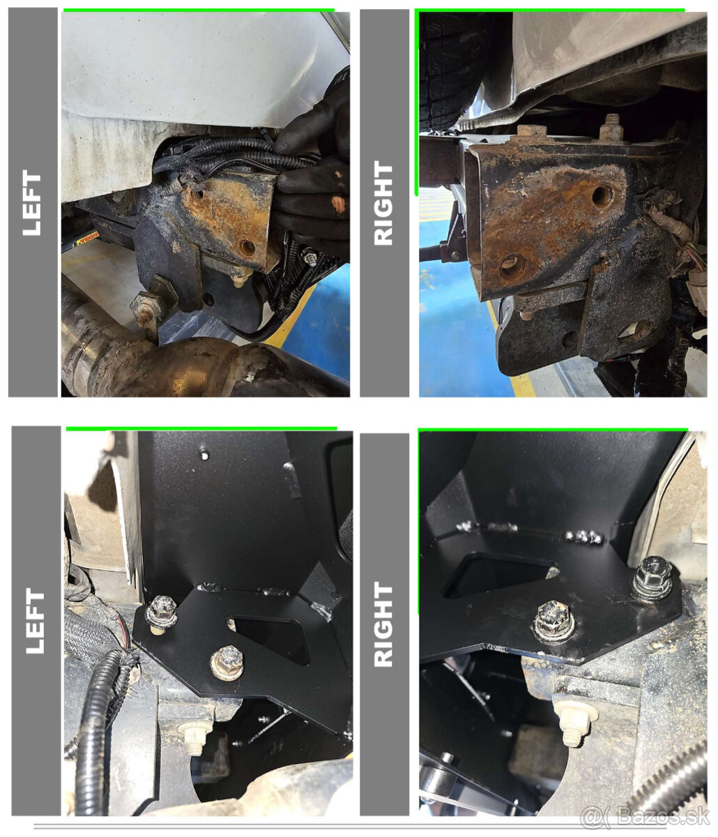 Zadný pevnostný nárazník Nissan Patrol Y61 - 2