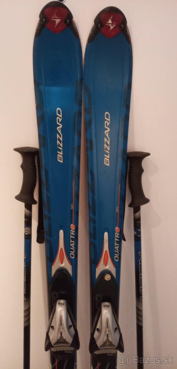 lyze Blizzard+viazanie+palice. - 2