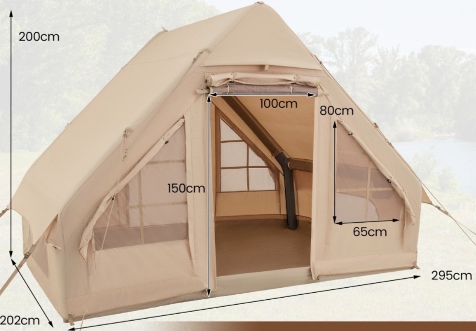 Rodinný nafukovací stan - 2