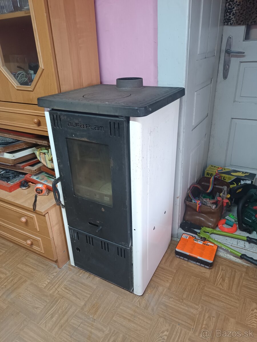 Kuchynská kachlový krb - 2