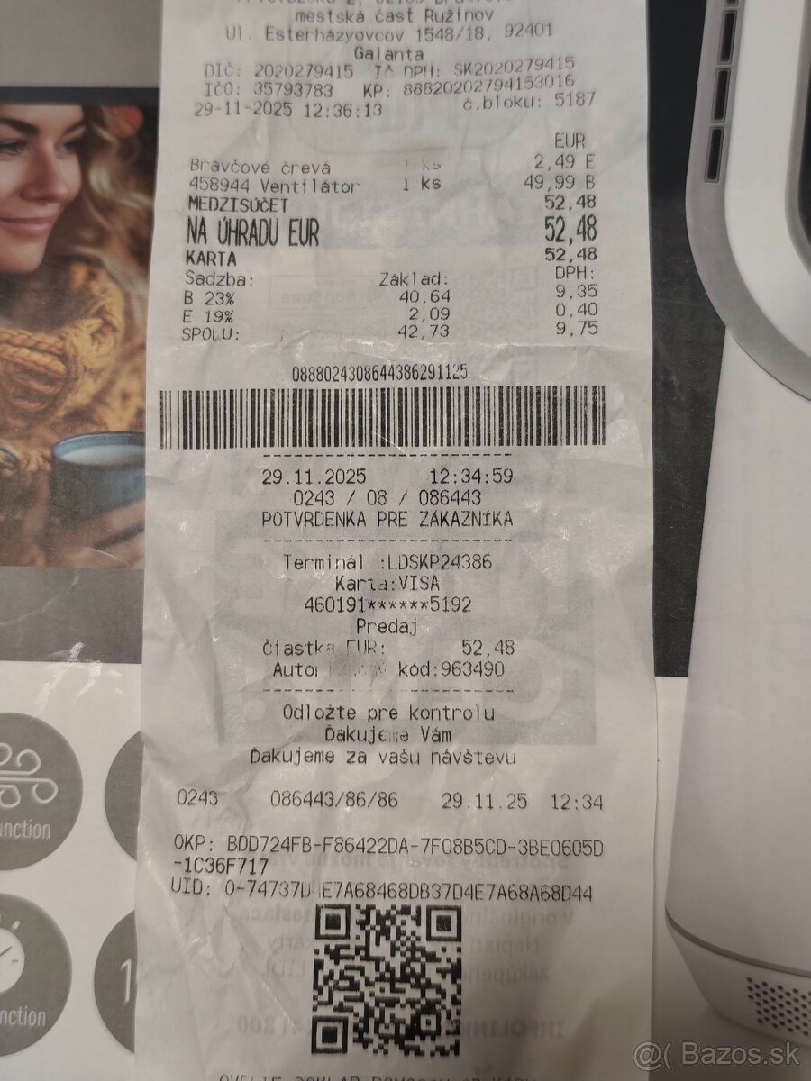 Predám Silver Crest ohrievač - 2