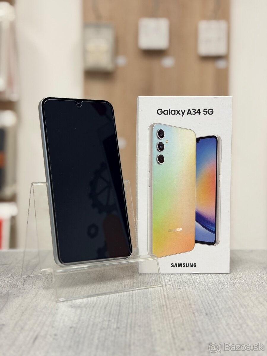 Samsung Galaxy A34 128GB Awesome Silver - 2