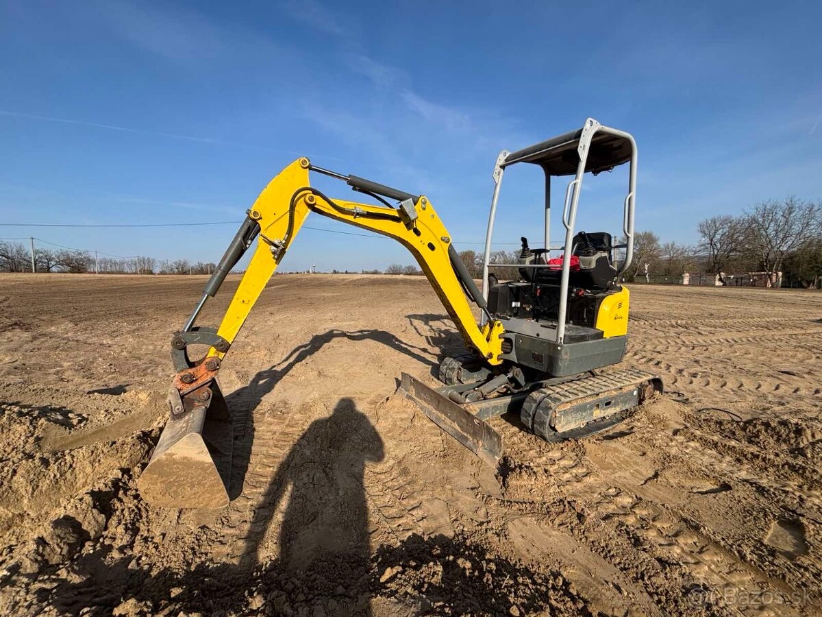 Minirýpadlo Wacker Neuson EZ17 - 2