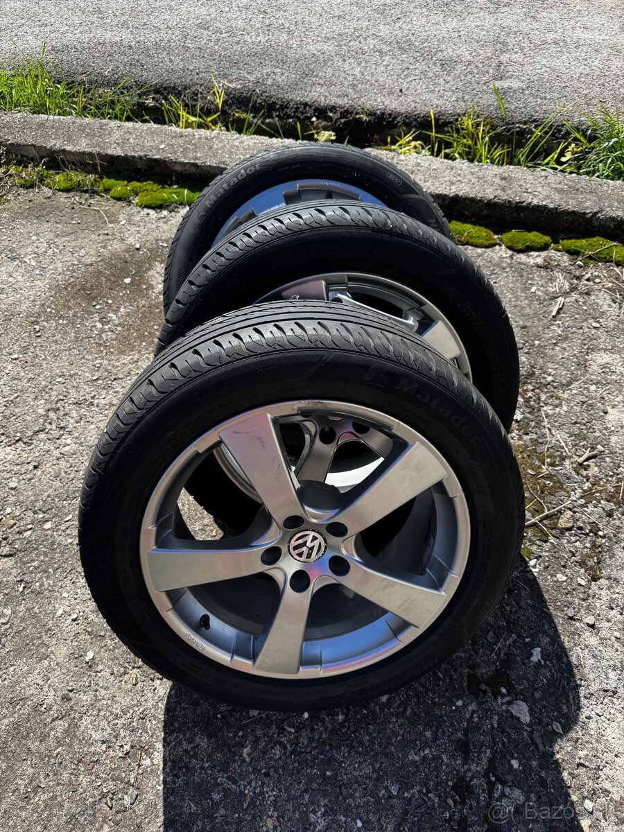 Disky VW 5x112 r18 plus letne pneu - 2