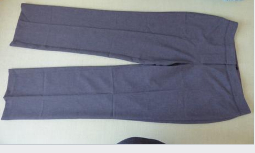 Elegantné sive nohavice, c. 40 - 2