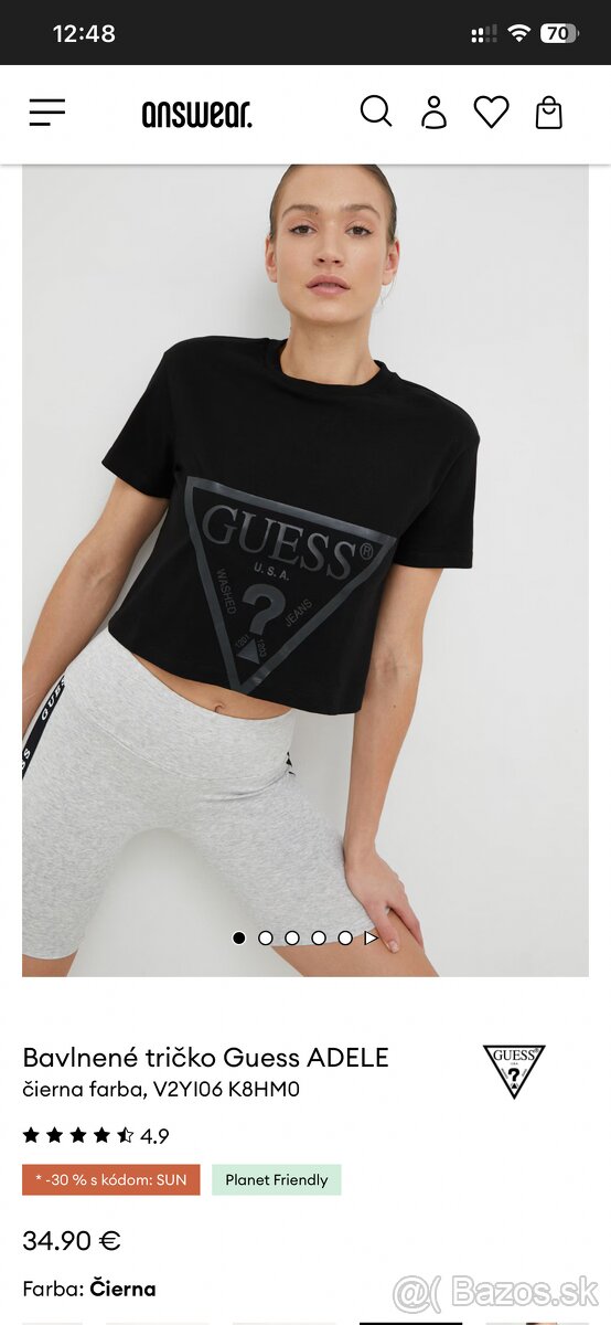 Guess crop - 2