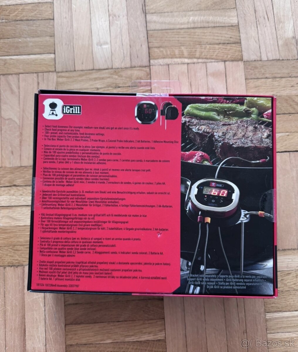 Weber iGrill 2 – bezdrôtový teplomer na grilovanie - 2