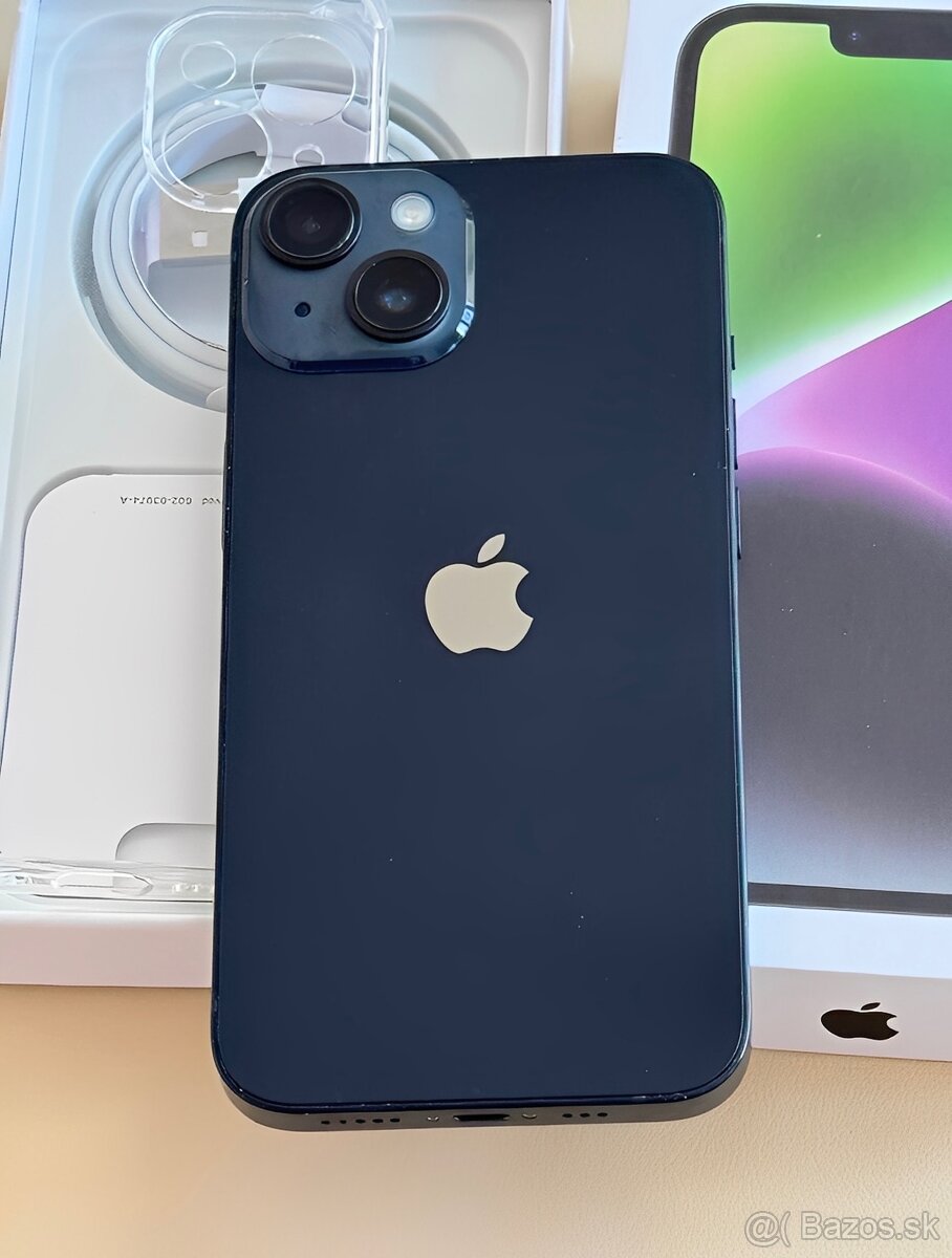 iPhone 14 Midnight BATERIE 100% TOP - 2