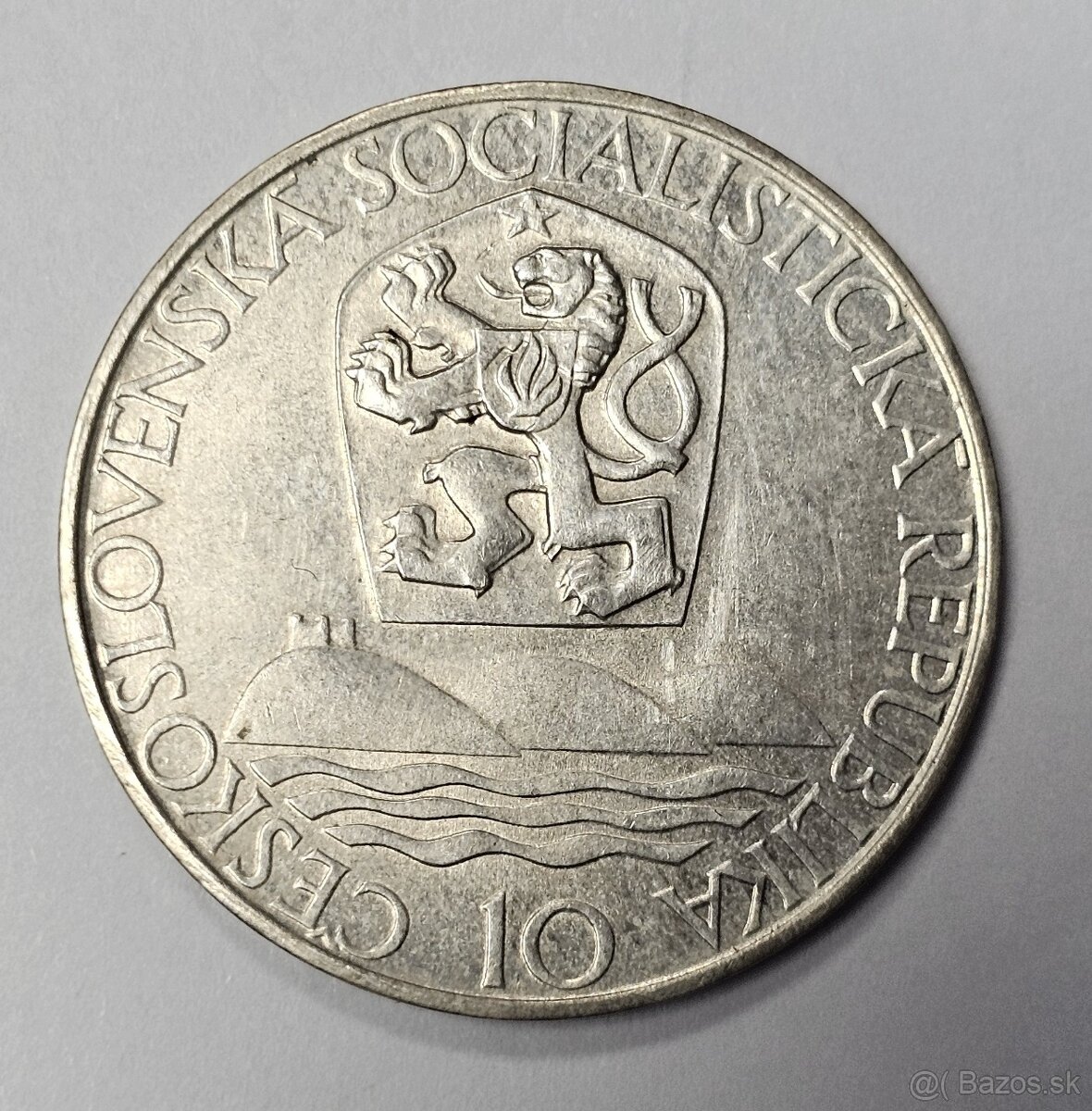 Ponúkam na predaj Ag mincu 1967 10Kčs Academia Istropolitana - 2