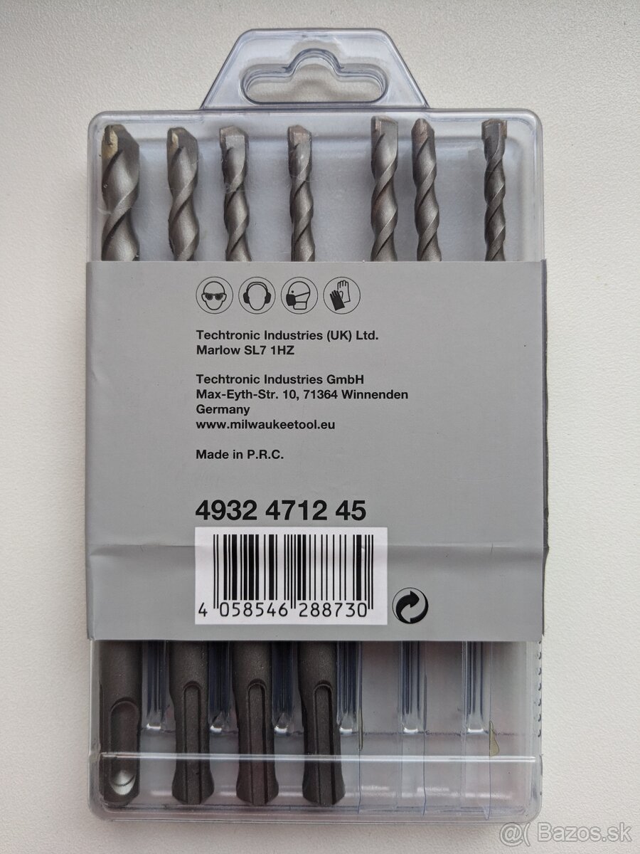 Milwaukee Contractor 2C - sada vrtákov- SDS PLUS - 2