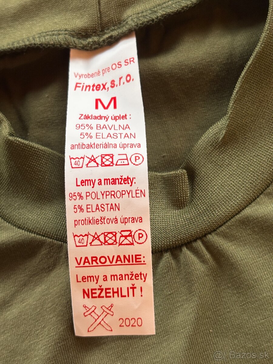 Vojenské termo tričko - 2