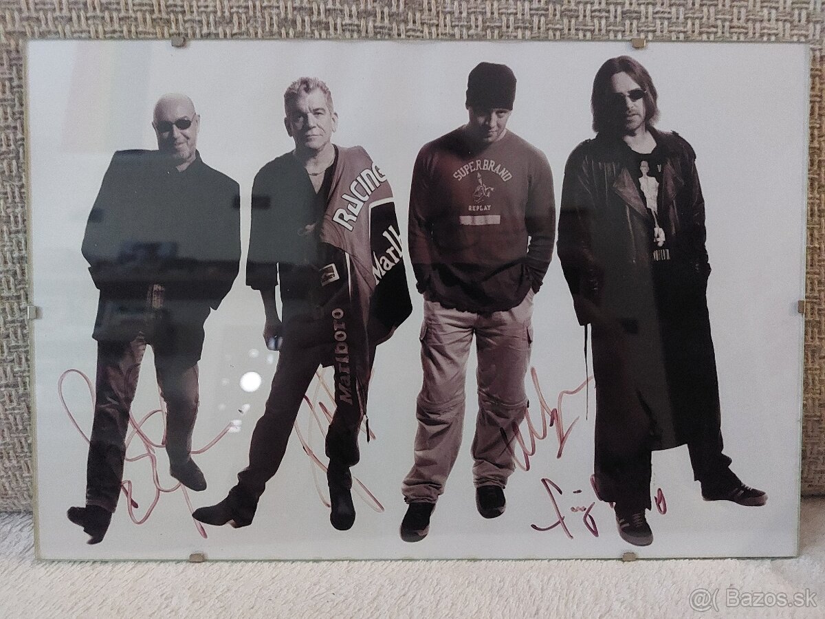 Nazareth podpísaná podpis karta - 2