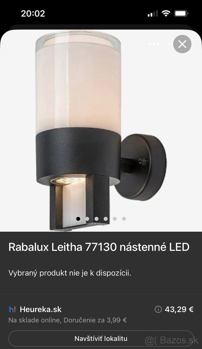 Rabalux vonkajsie osvetlenie - 2