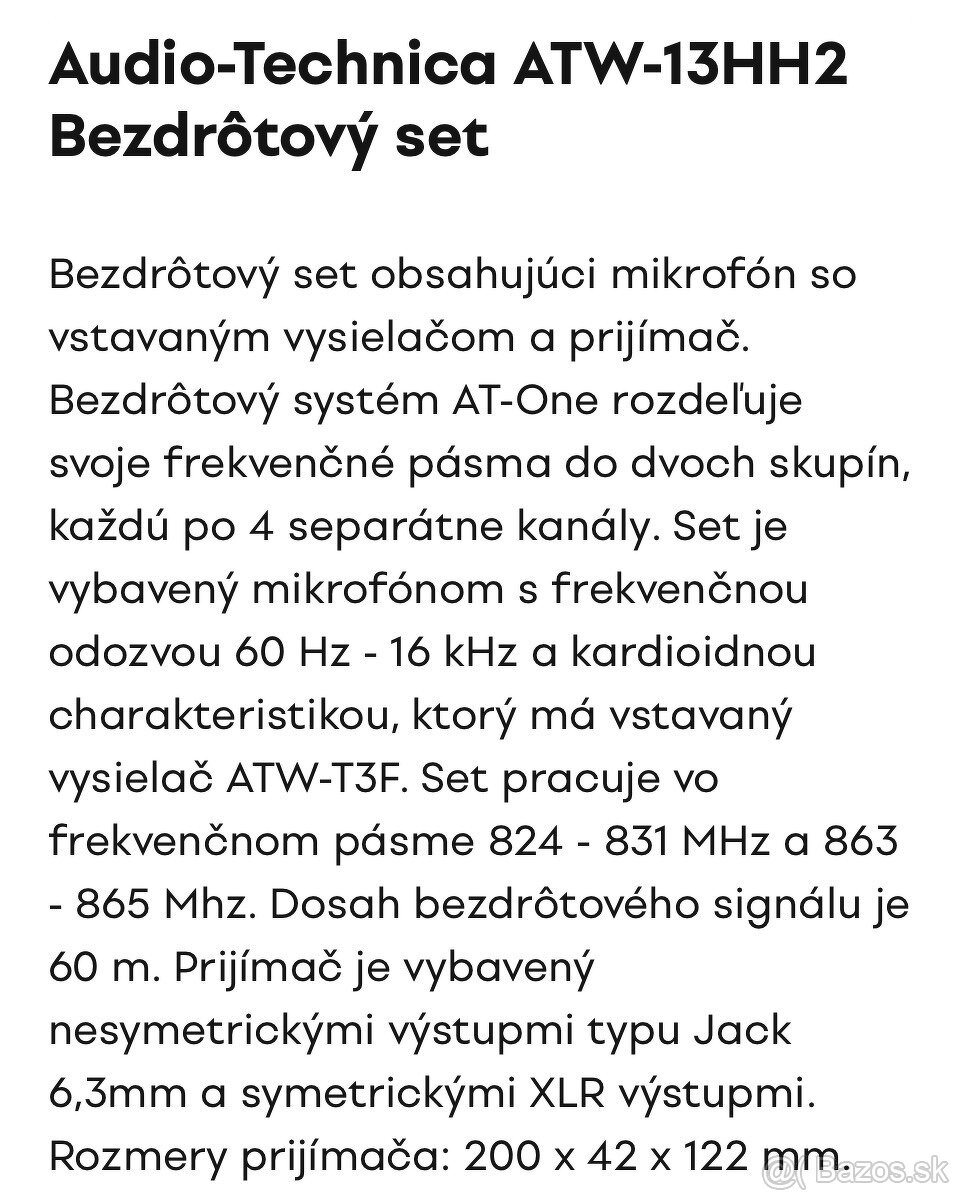 Predam kvalitny novy bezdrot mikrofon - 2