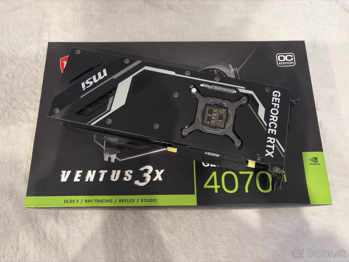 MSI GeForce RTX 4070 Ti Ventus 3X OC - 2