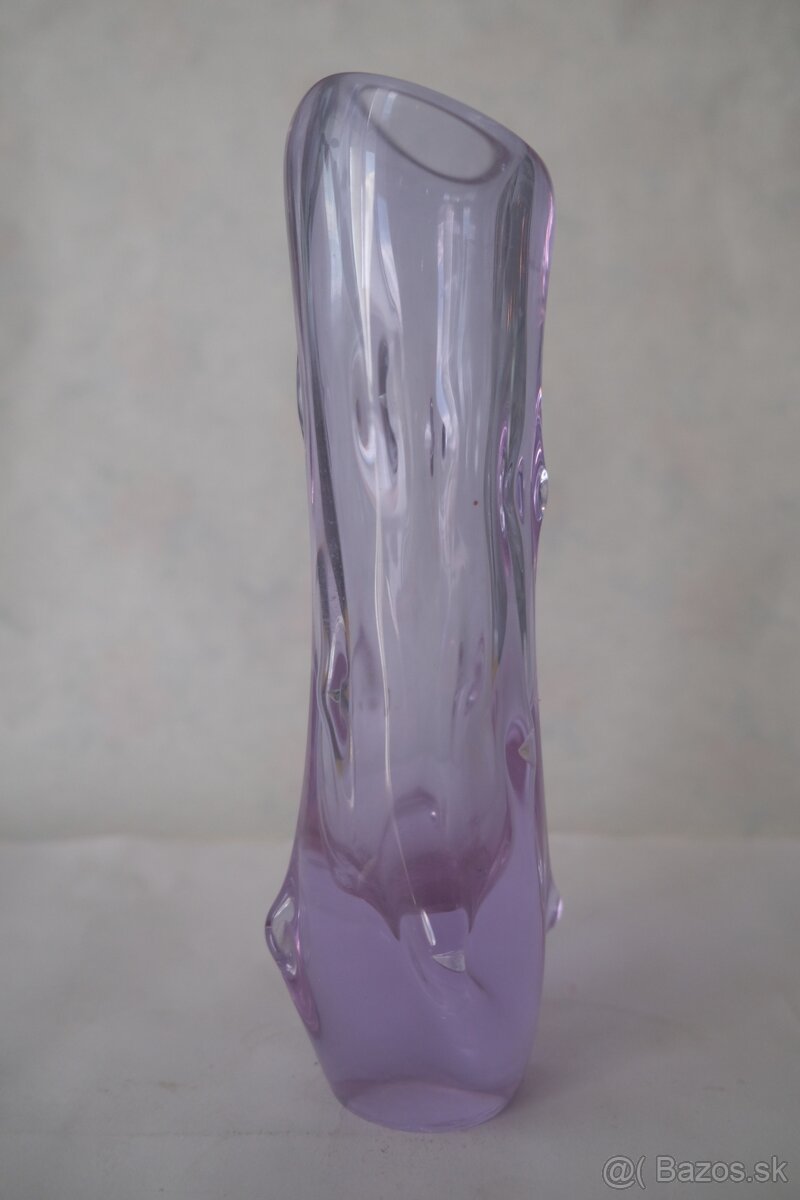 Hutné sklo váza - 2