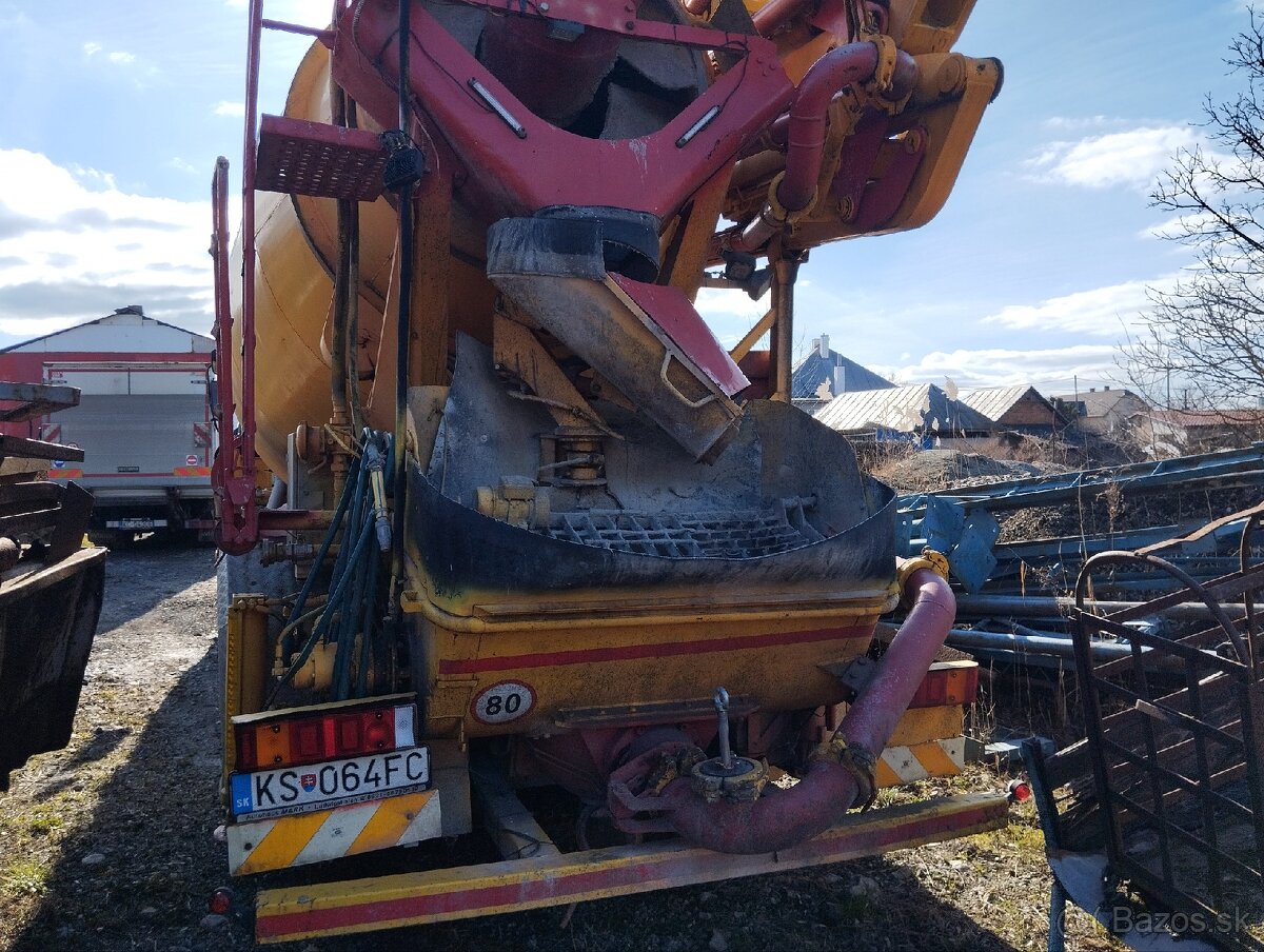 Betonpumpa cifa 28m , pumik , domiešavac - 2