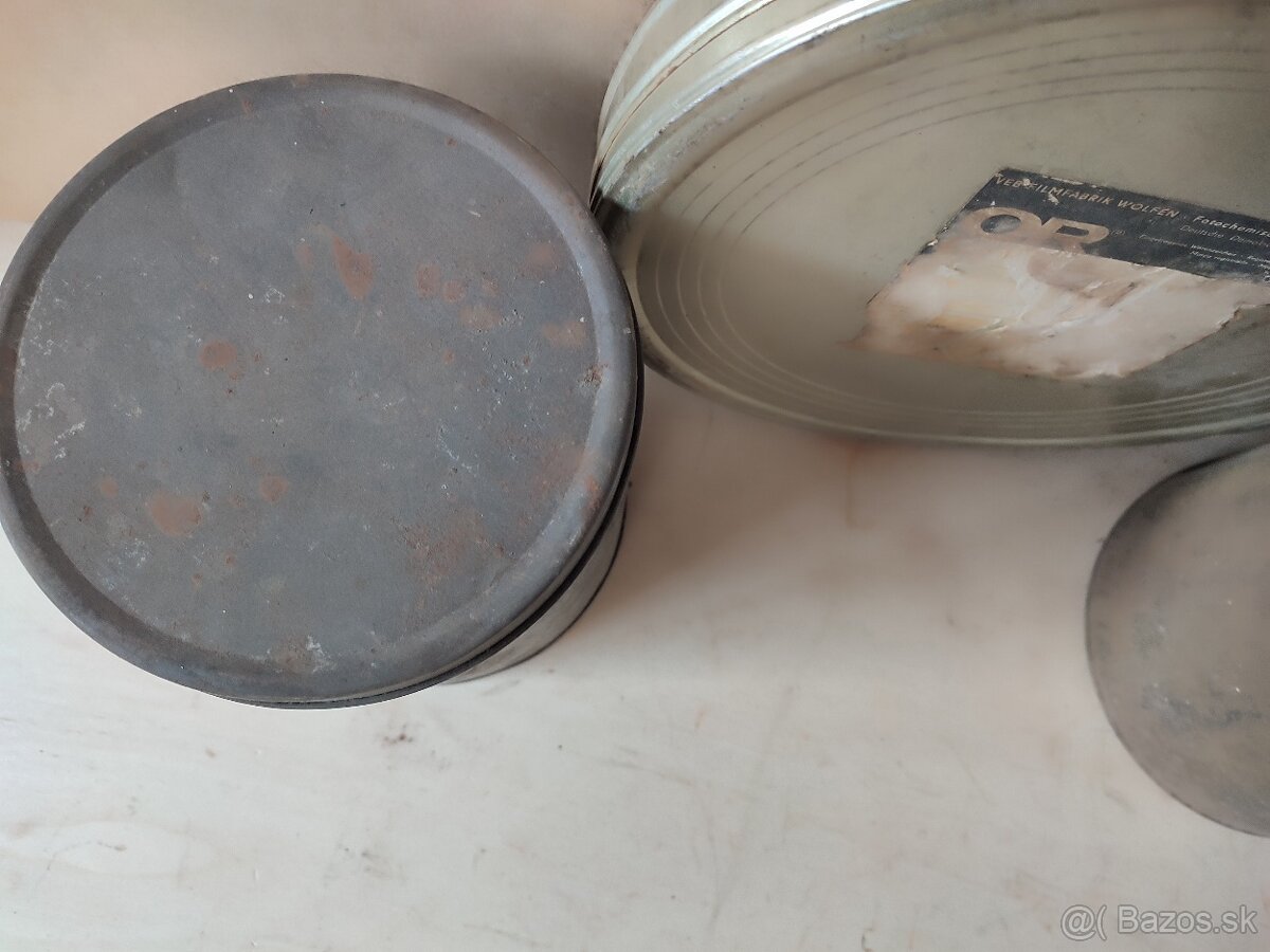 Staré plecové krabice. - 2