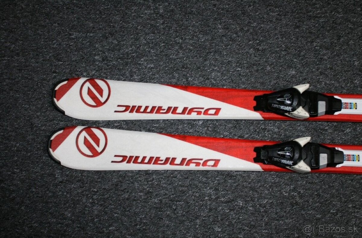 junooprské lyže dynamic 130 cm , lyžiarky salomon - 2