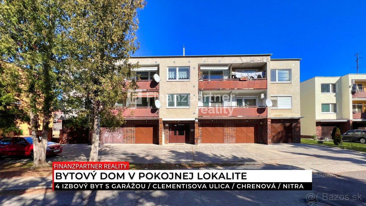 4 izbový byt s garážou, Chrenová, Nitra - 2