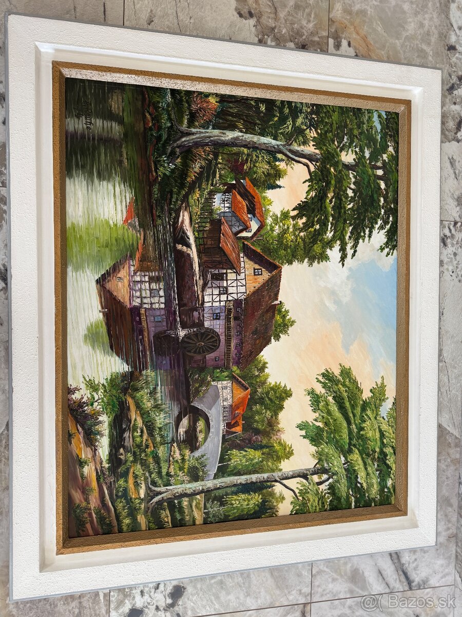 Starožitny obraz veľkoformátový xxl - 2