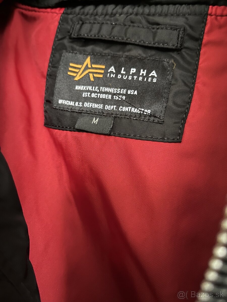 Predám bomberu Alpha Industries - 2