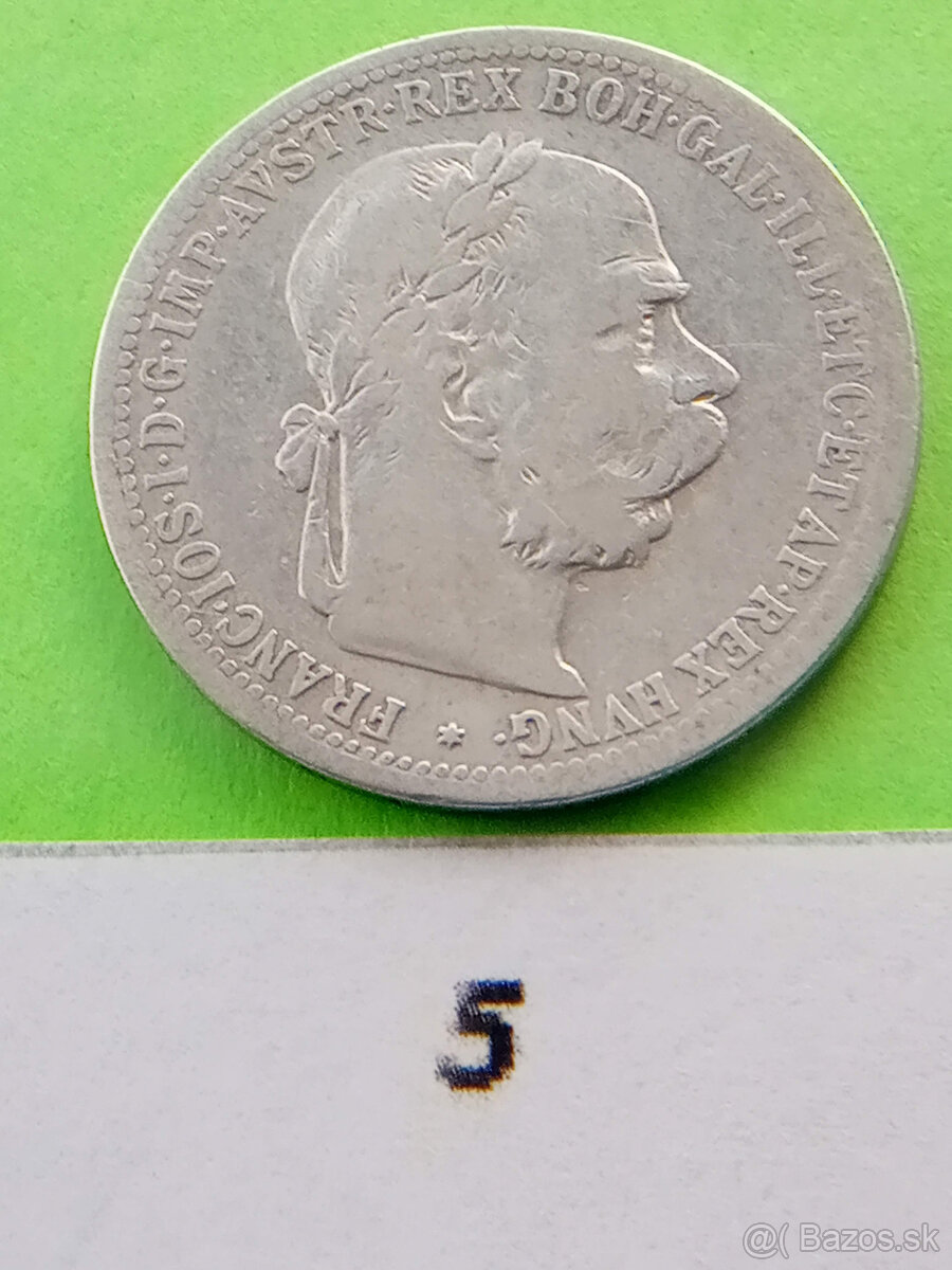 1Koruna strieborná Rakuská - 2