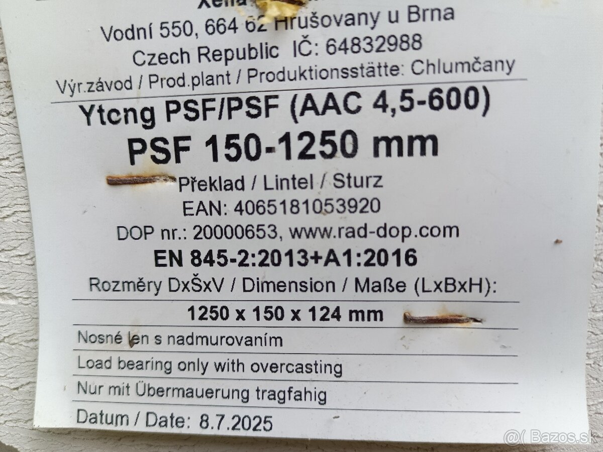 Ytong preklad - 2