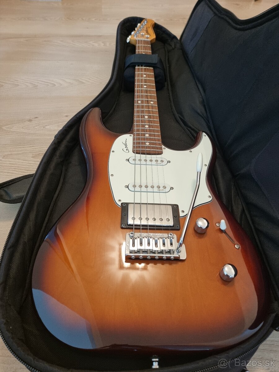 Elektrická gitara godin session + prislušenstvo - 2
