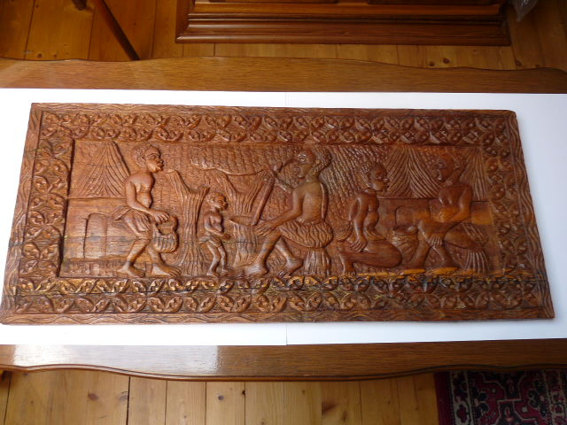 africké ľudové umenie – drevené artefakty 3 - 2