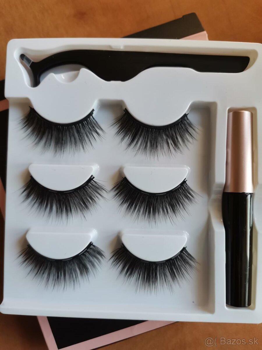 Magnetické mihalnice 3 páry s linkou - 2