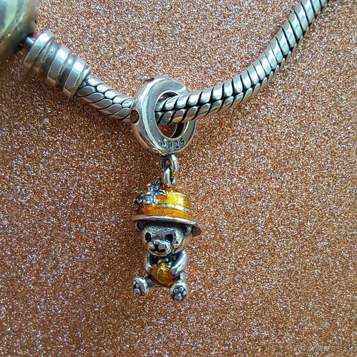 Prívesok Macko s tekvičkou - 2