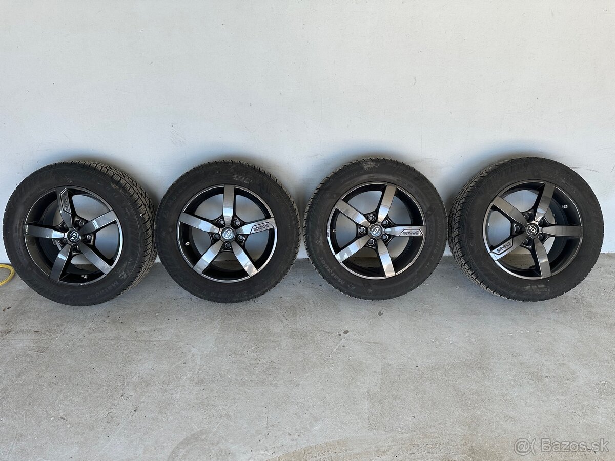 Predám Disky KIA 205/60 R16 Zimné pneu - 2