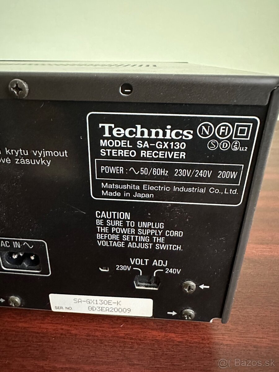 Stereo receiver Technics SA-GX130 - 2